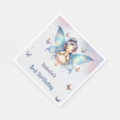 Schattig klein fee  servet (Hoek)