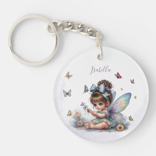Schattig klein fee sleutelhanger (Voorkant)