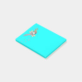 Schattig Klein Feeëtje Post-it® Notes (Schuin)