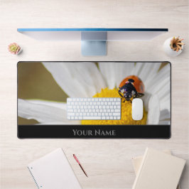 Schattig klein geluk lieveheersbeestje voor positi bureaumat