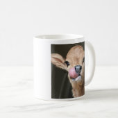 Schattig klein kalf Tiny Tinker op een mok (Voorkant rechts)