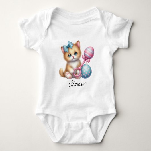 Schattig Klein Katje Romper (Voorkant)