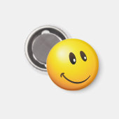 Schattig & klein kijken naar je emoji magneet (Voorkant / Achterkant)