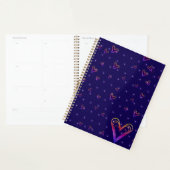 schattig klein kleurrijk hart planner (Display)