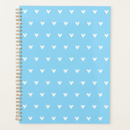 schattig klein kleurrijk hart planner