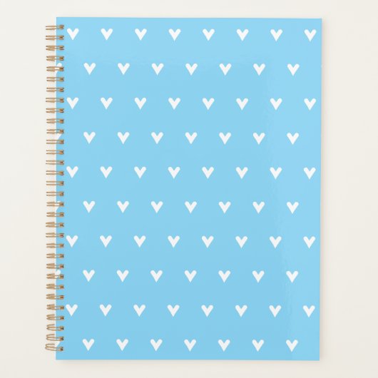 schattig klein kleurrijk hart planner (Voorkant)