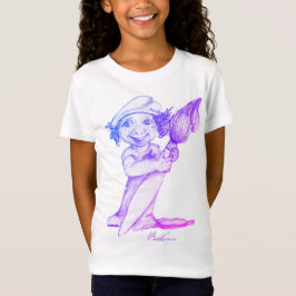 Schattig klein kunstenaartje in de dop t-shirt