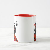 Schattig klein liefde pug | Plug Lovers Mok (Midden)
