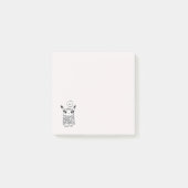 Schattig klein monster post-it® notes (Voorkant)