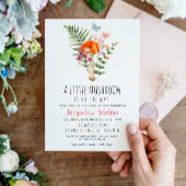 Schattig klein paddenstoel Baby shower Kaart