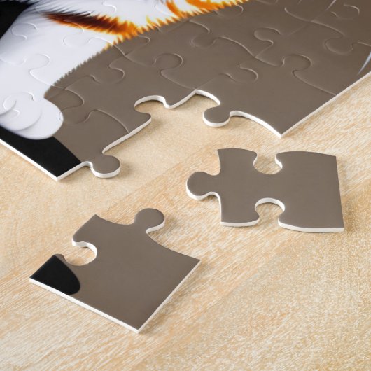 Schattig klein pluizig Kat, Cat Legpuzzel (Zijkant)