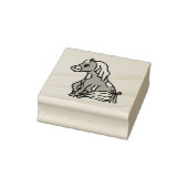 Schattig klein Pony Boerderij dier Rubberstempel (Stempel)