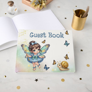 Schattig klein sprookjesfiguur  gastenboek