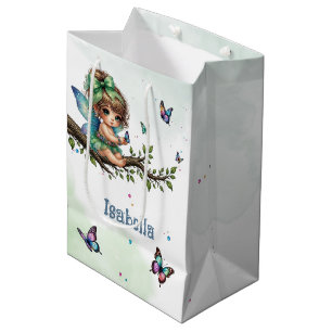 Schattig klein sprookjesfiguur medium cadeauzakje