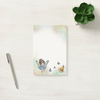 Schattig klein sprookjesfiguur  post-it® notes