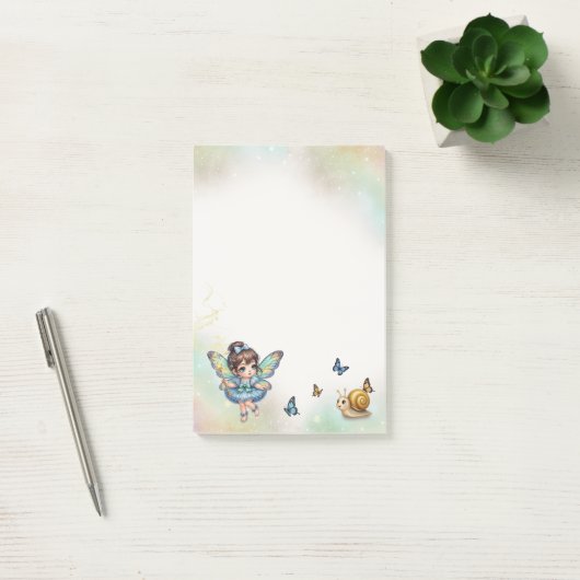 Schattig klein sprookjesfiguur post-it® notes (Kantoor)