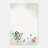 Schattig klein sprookjesfiguur post-it® notes (Voorkant)