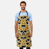 Schattig klein stinkdier Pattern Schort (Gedragen)