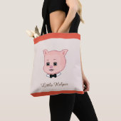 Schattig Klein Varkentje Tote Bag (Dichtbij)
