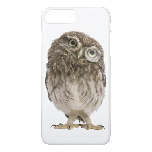 Schattig klein wol met vergrootglas Case-Mate iPhone case (Achterkant)