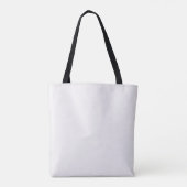 Schattig klein zebra tote bag (Achterkant)