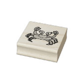 Schattig klein Zee creature krab Rubberstempel (Stempel)