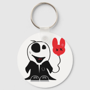 schattig klein zombie ventje sleutelhanger
