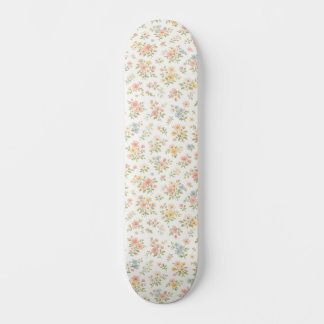 Schattig Kleine Ditsy Bloem Patronen Naadloos Persoonlijk Skateboard