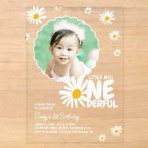 Schattig Kleine Miss EENderful Daisy Foto Verjaard