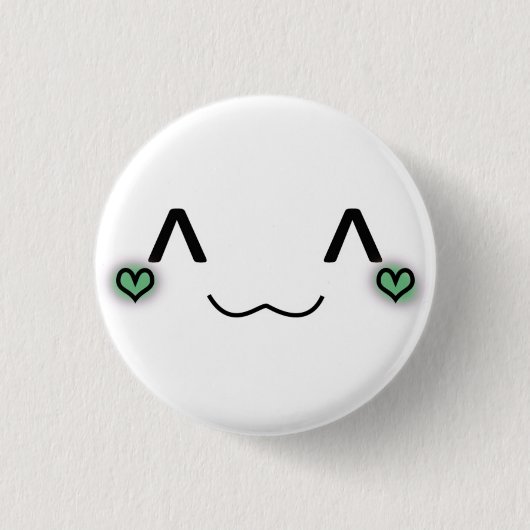 schattig kleine pin groen ronde button 3,2 cm (Voorkant)