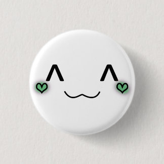 schattig kleine pin groen ronde button 3,2 cm