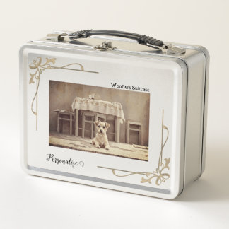 Schattig Kleine Terrier Kleine Hond Vintage Huisdi