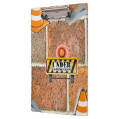 Schattig Klembord Onder Constructie  (Links)