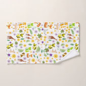 Schattig kleurig beschermheerpatroon babydieren sc bad handdoek (Handdoek)
