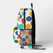 Schattig Kleurrijk Abstract Patroon Bedrukte Rugzak (Rechts)