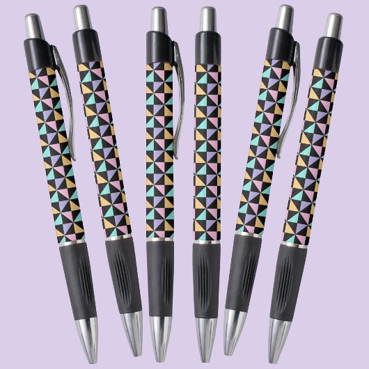 Schattig Kleurrijk Abstract Patroon Pen