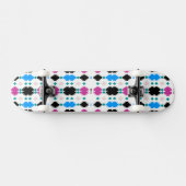 Schattig kleurrijk azteeks patroon persoonlijk skateboard (Horizontaal)