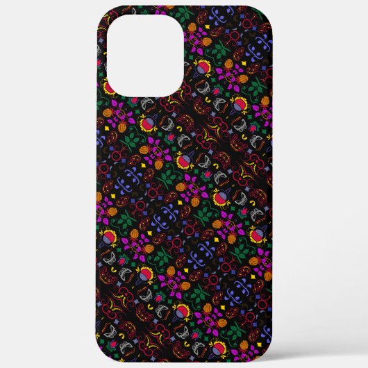Schattig kleurrijk bloemmotief  Case-Mate iPhone case (Achterkant)