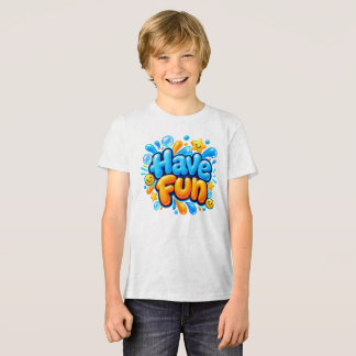 Schattig kleurrijk bubbelgraffiti-ontwerp voor kin Tri-Blend shirt
