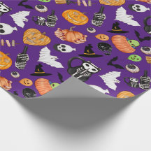 Schattig Kleurrijk Enge Trick or Treat Halloween
