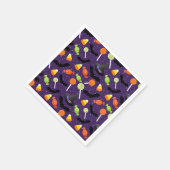 Schattig Kleurrijk Halloween Party Servet (Hoek)