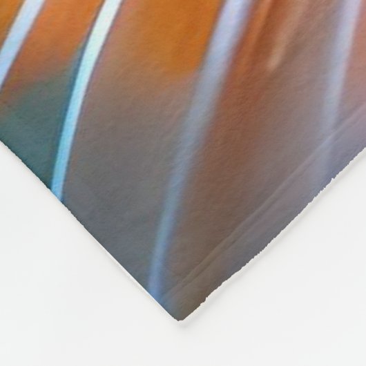 Schattig Kleurrijk Kat Regenboog kleuren, Cat Fleece Deken (Hoek)