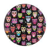 schattig kleurrijk kinder patroon snijplank (Voorkant)