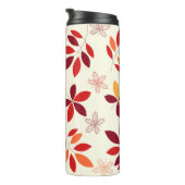 Schattig & Kleurrijke Herfst bladeren Patroon Thermosbeker (Geroteerd rechts)