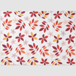 Schattig & Kleurrijke Herfst bladeren Patroon Tissuepapier