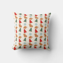Schattig Kleurrijke Koekjes Patroon Kerstmis