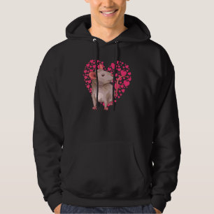 Schattig Knaagdier Rat Dier Huisdier Eigenaar Hart Hoodie