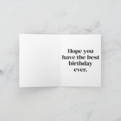 Schattig knuffeldier Happy Beautiful Kaart (Binnen)