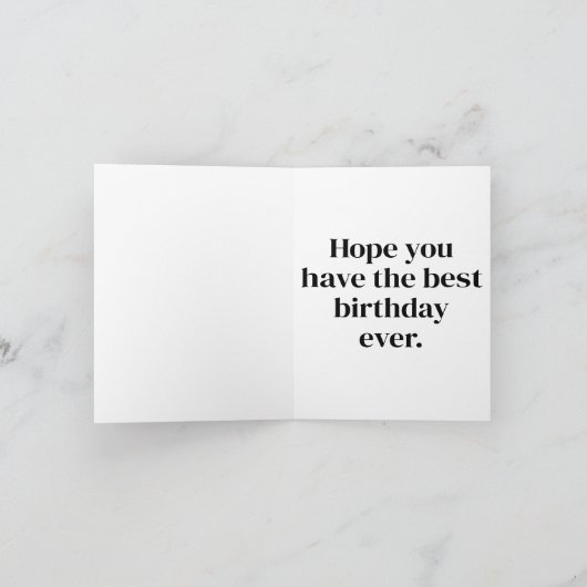 Schattig knuffeldier Happy Beautiful Kaart (Binnen)