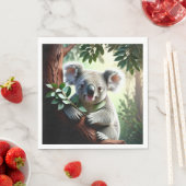 Schattig Koala Beer Servet (Insitu)